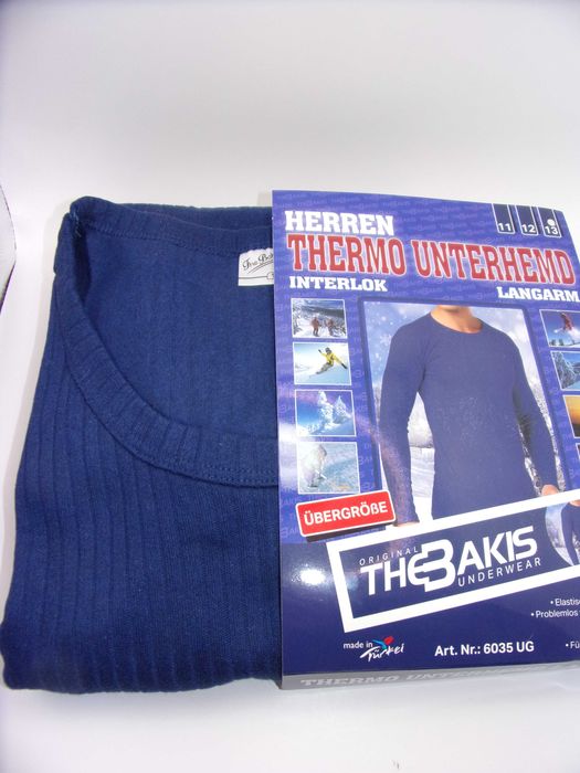 Podkoszulki męskie ocieplane długi rękaw. rozmiar 6XL - 13. Art 6080