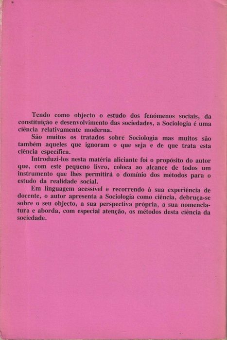 Introdução à Sociologia
