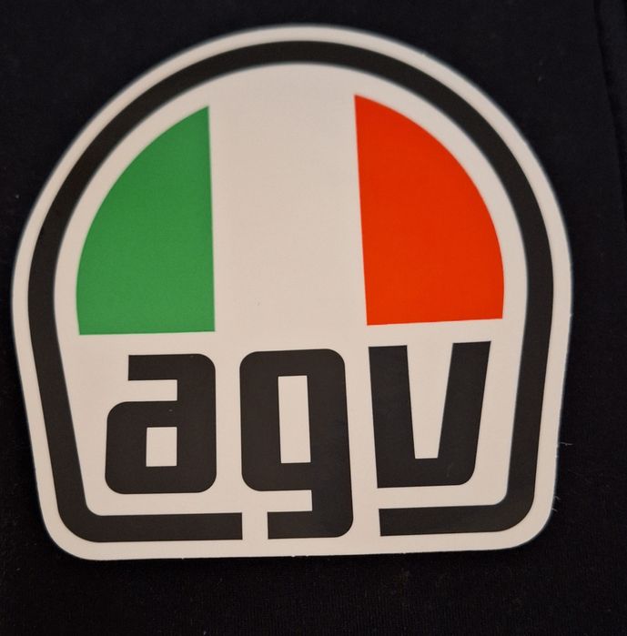 Autocolante original e em vinil da marca AGV