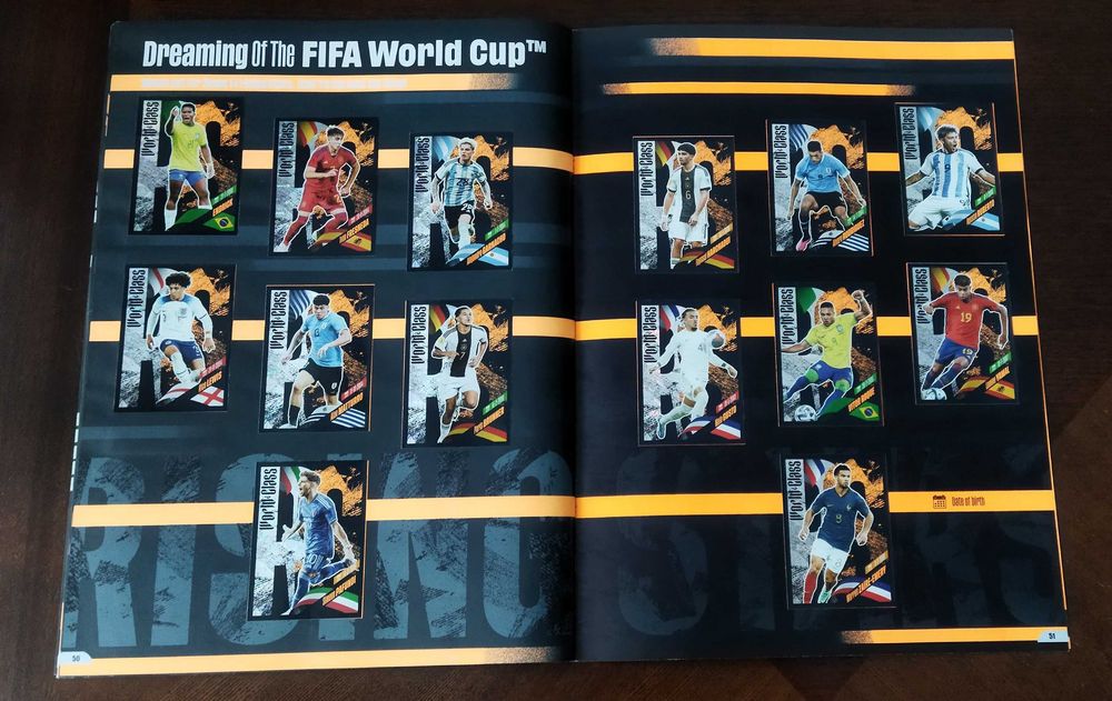 Повний альбом Panini World Class 2024