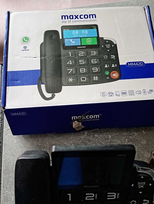Sprzedam telefon stacjonarny MAXCOM MM42D
