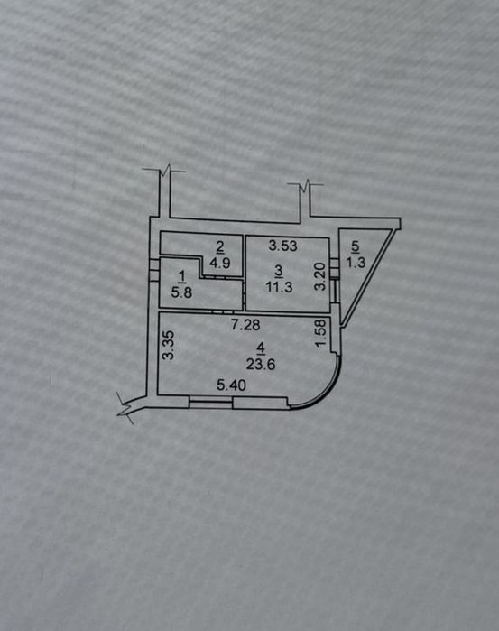 Продаж 1 кімнатної квартири в ЖК «Рівʼєра», Намив.