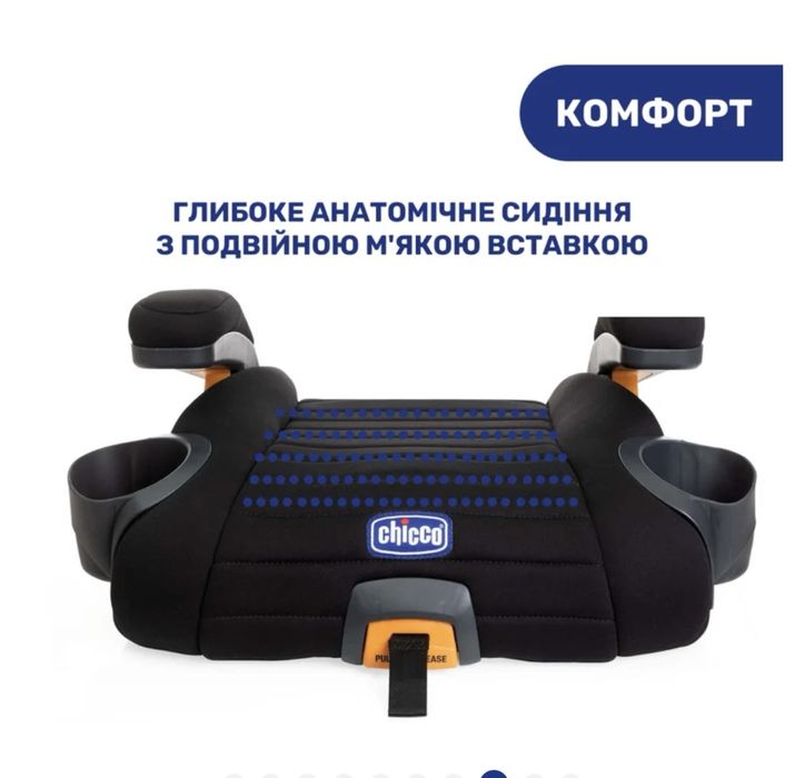 Автокресло-бустер GoFit Plus, группа 2/3