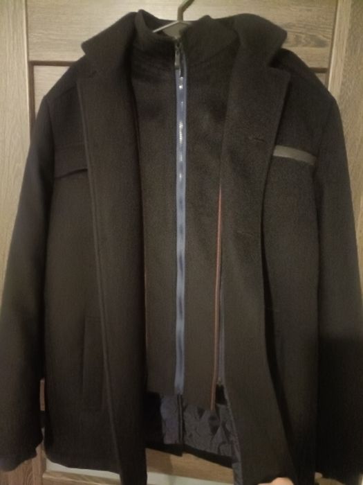 Płaszcz męski Giacomo Conti – wełniany, elegancki, rozmiar L