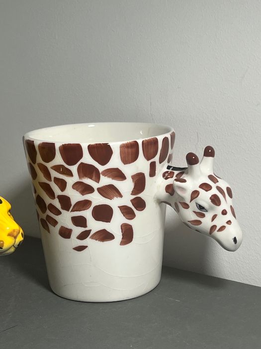 Kubki emalia motyw Safari x3