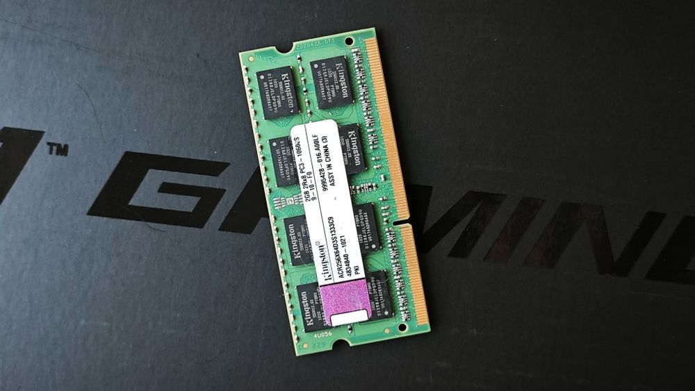 Kingston 2GB DDR3 SO-DIMM 1333MHz RAM do laptopa
