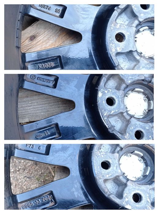 Felgi Koła Aluminiowe MAZDA 215/45/R18 HANKOOK 6mm 5x114.3 KIA HYUNDAI