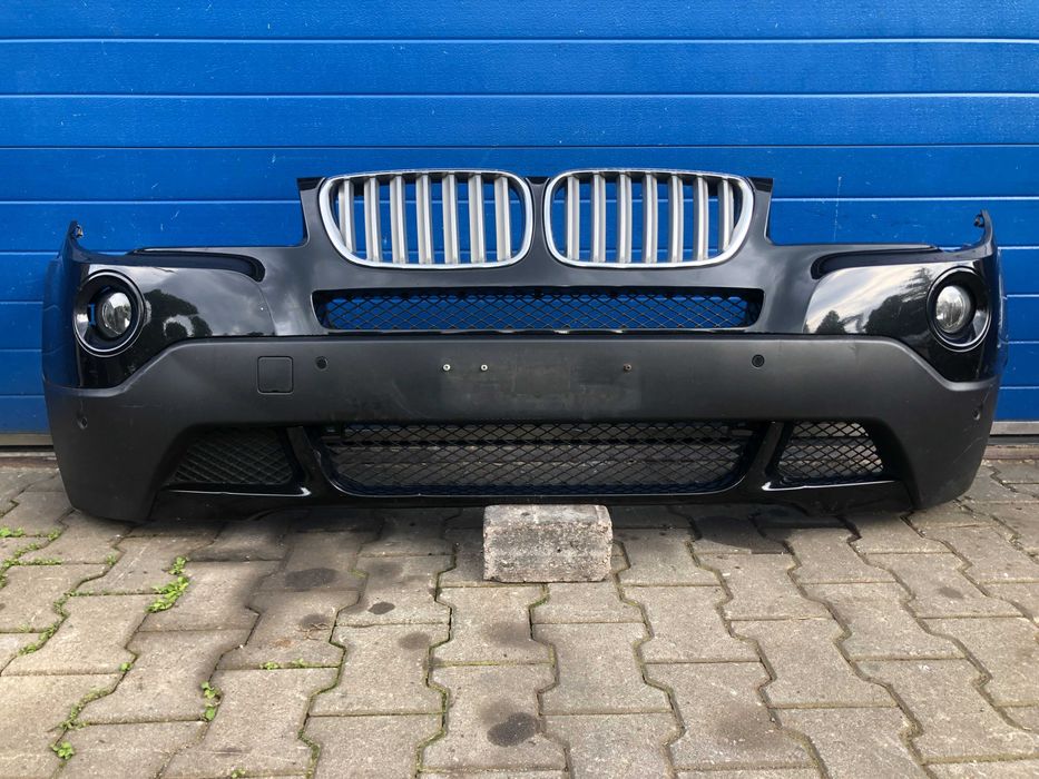 Zderzak Przód Przedni BMW X3 E83 Lift Czujniki BLACKSAPPHIRE 475