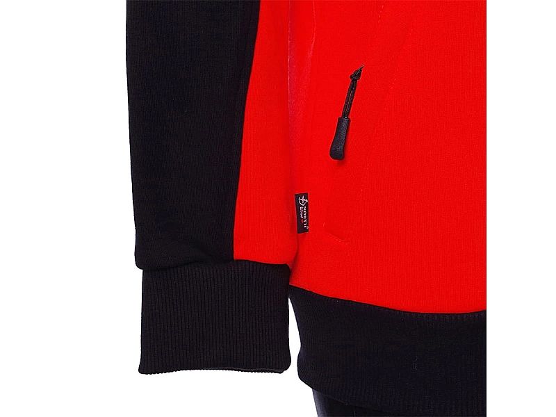 Bluza ratownicza FLUO męska rozpinana z kapturem North-Wind funkcyjna