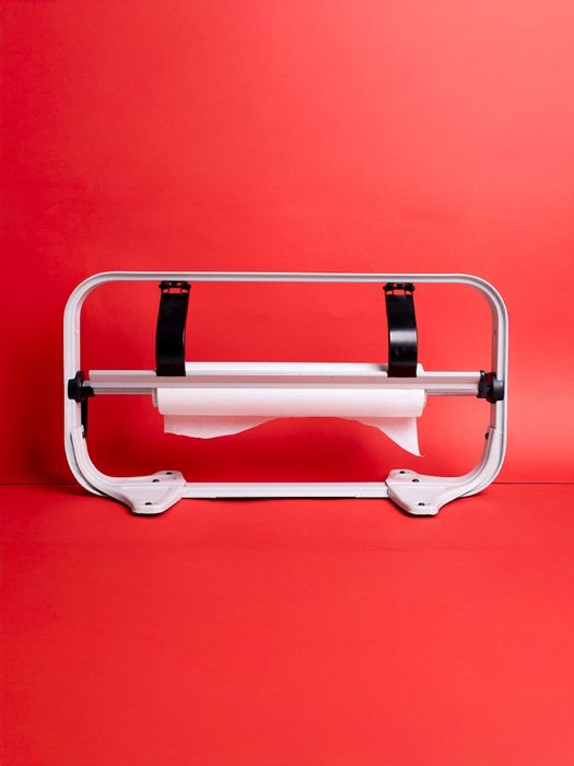 Uchwyt / podajnik do papieru w roli – metalowy