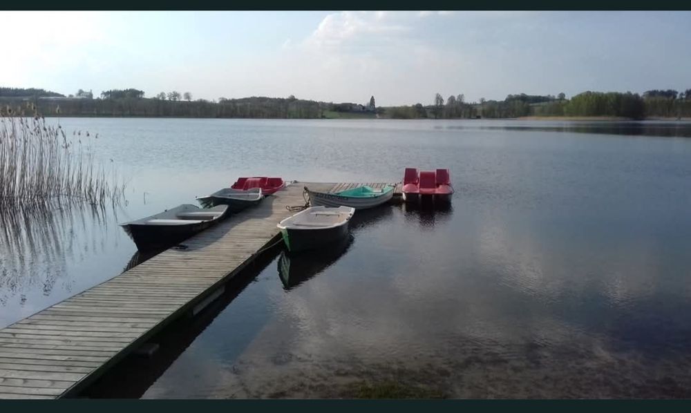 Domek nad jeziorem, 8 osobowy,las,cisza,wędkowanie