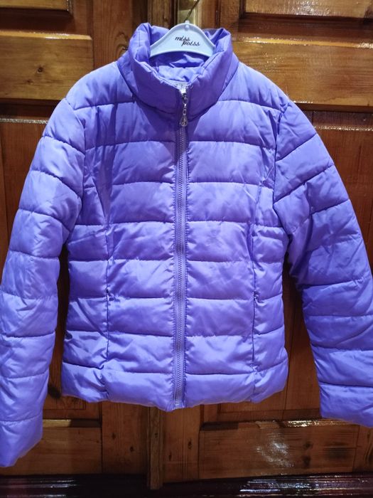 Куртка весняна демисезонна фіолетова