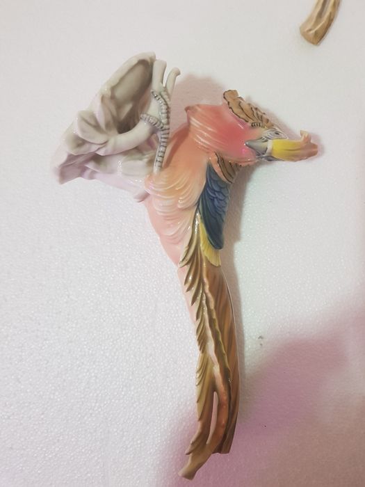 Статуэтка Золотой Фазан Фарфор Karl Ens Германия