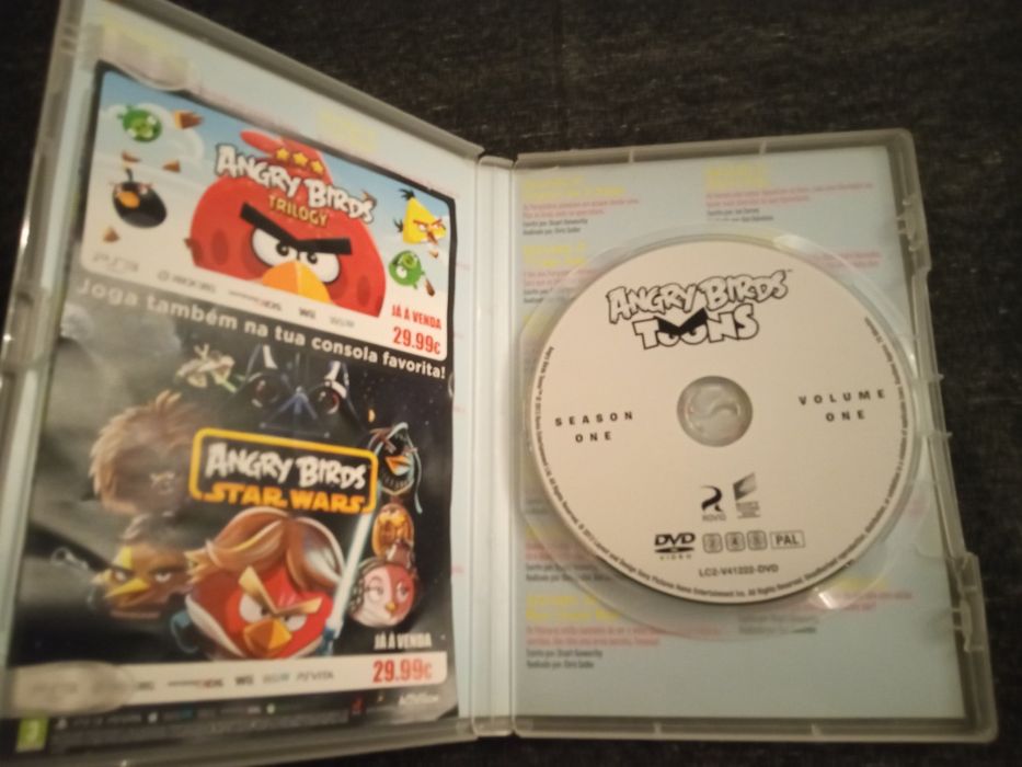 DVD infantil "Angry Birds" Toons Usado