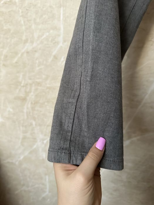 Szare spodnie Diverse z paskiem 38/M