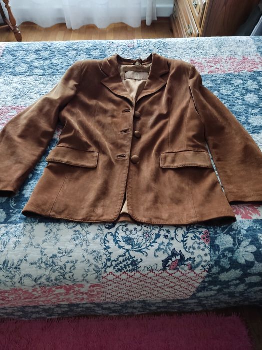 Blazer em pele tamanho 38
