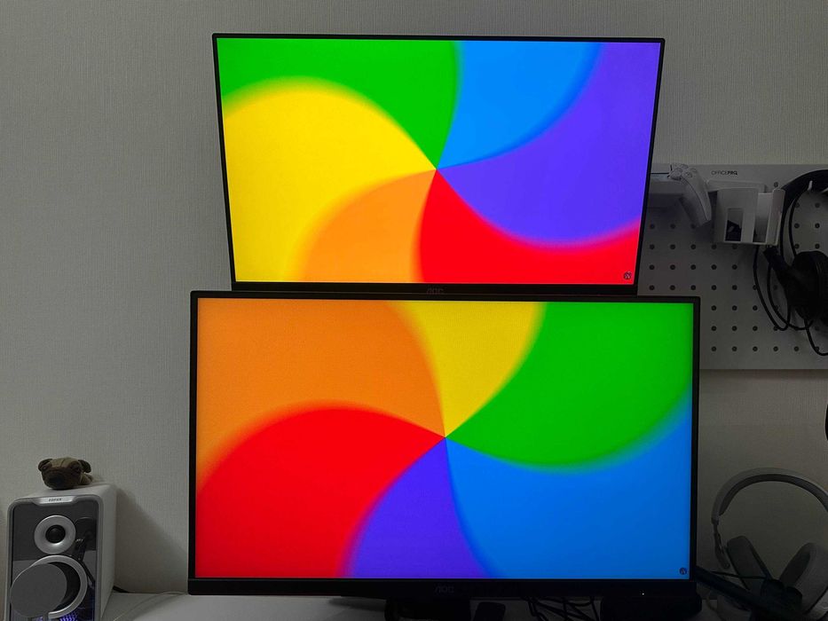 Монітори AOC Mini LED Q27G3XMN і AOC 24G2U