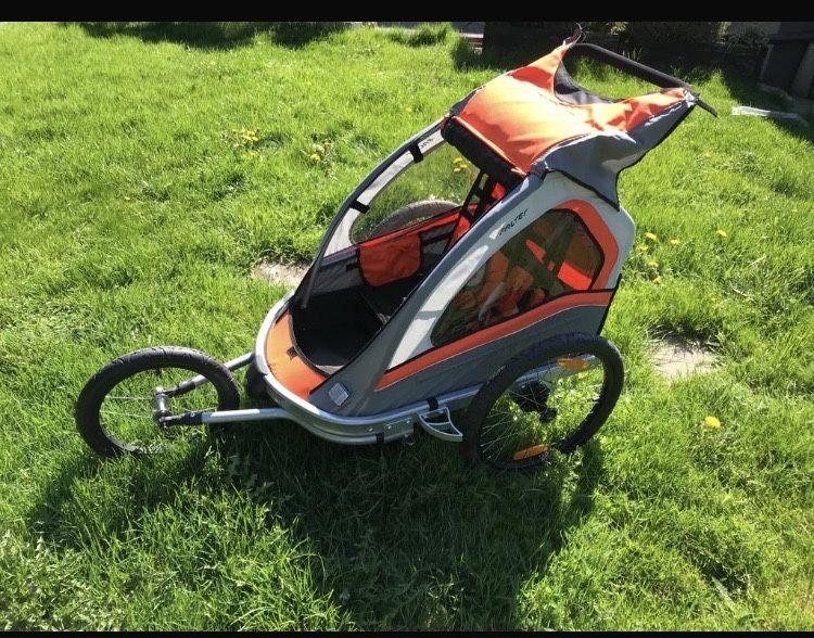 Przyczepa do roweru podobna do Croozer for1