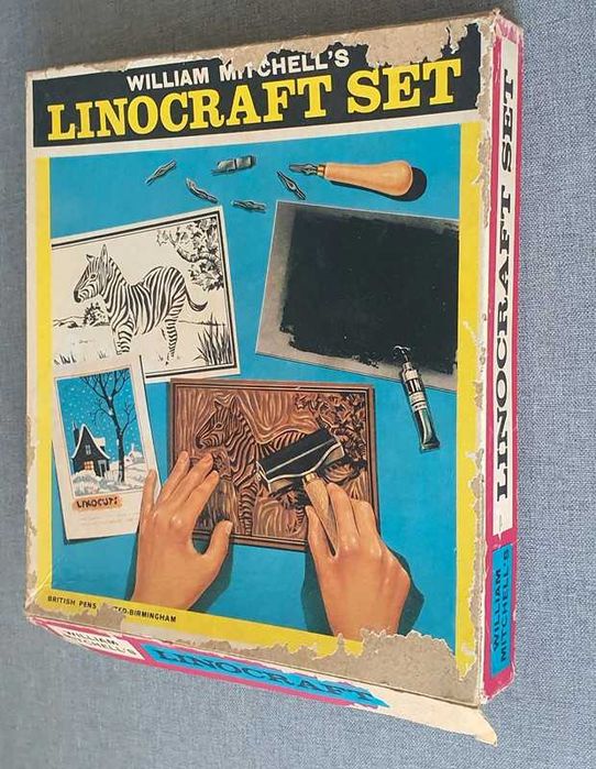 William Mitchell s linocraft set vintage antigo e raro