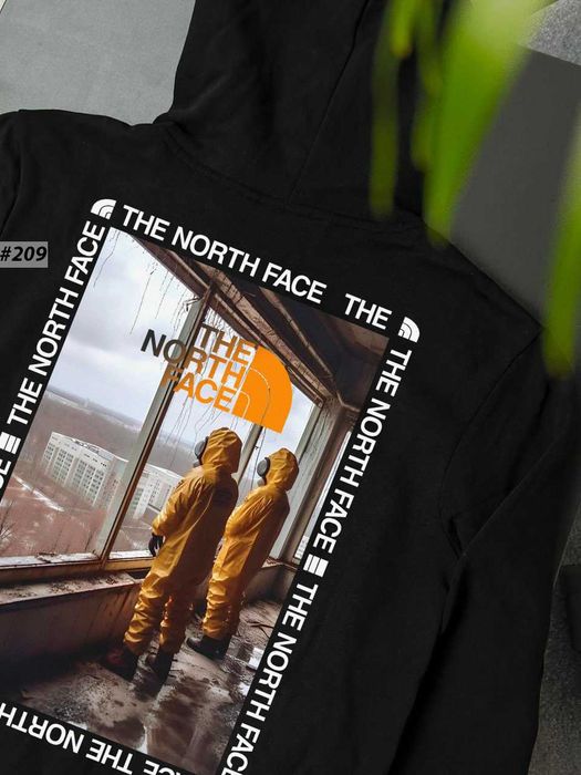 Биг Лого Принт » Новые Худи THE NORTH FACE » Stallker ТНФ Кофта Чорна
