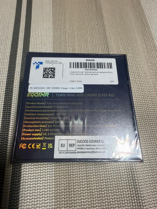 Inteligentny Aparat Wspomagający Sen EGQINR Yuanyang