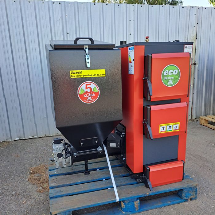 Kocioły CO  Piece   Wielopaliwowe 5Klas Ecodesign. Pelet Ekogroszek 10KW