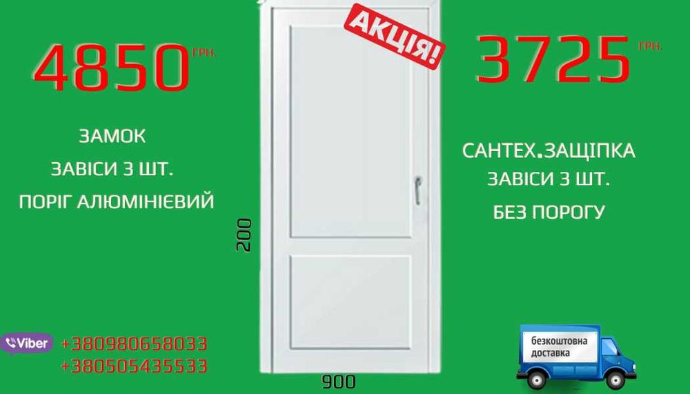 Вхідні та міжкімнатні двері в м. Берегове