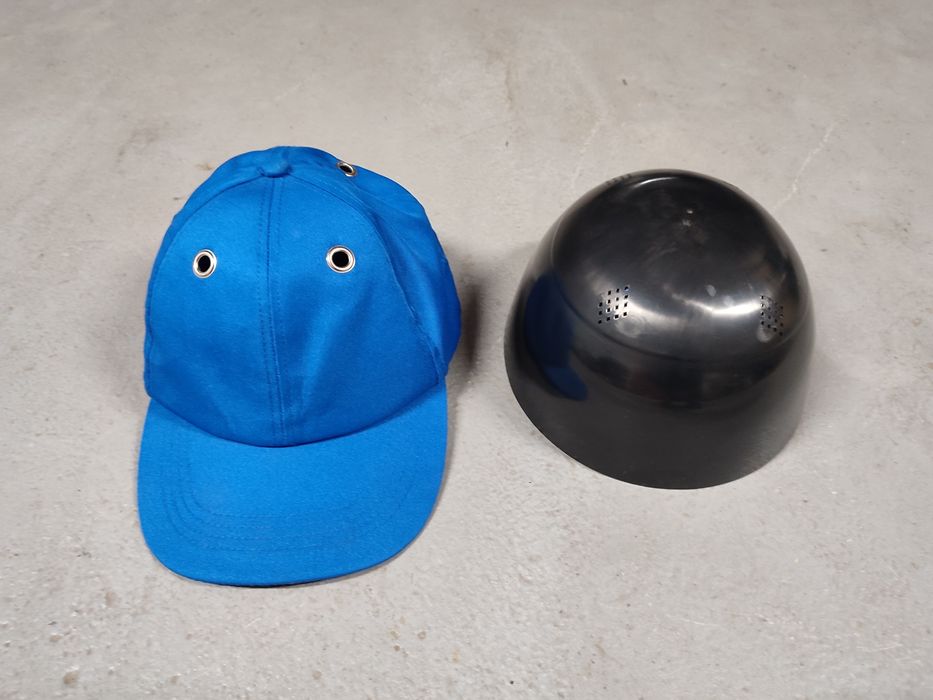 Czapka z daszkiem ochronna na budowę 55-62cm Przemysłowy hełm lekki Cu