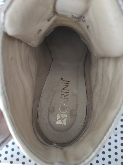 Sneakersy skóra naturalna carinii