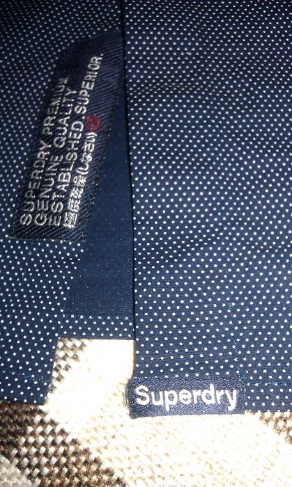 Презентабельна весільна чоловіча сорочка Superdry original