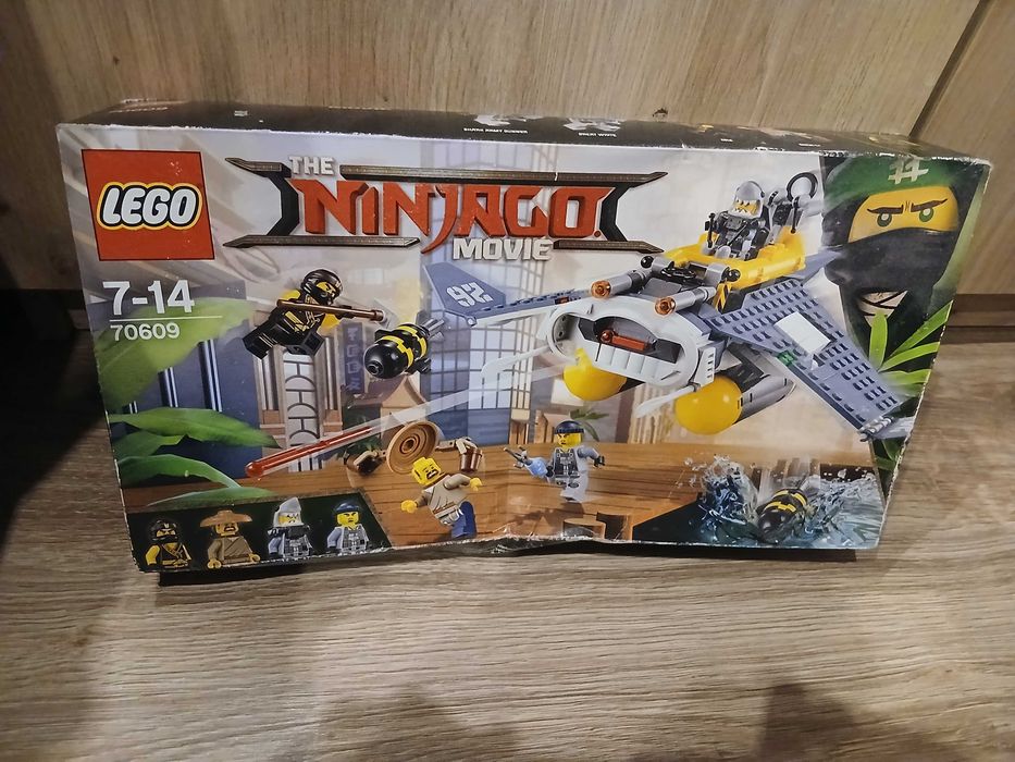 Lego 70609 / zestaw Lego Ninjago Movie: Bombowiec Manta Ray