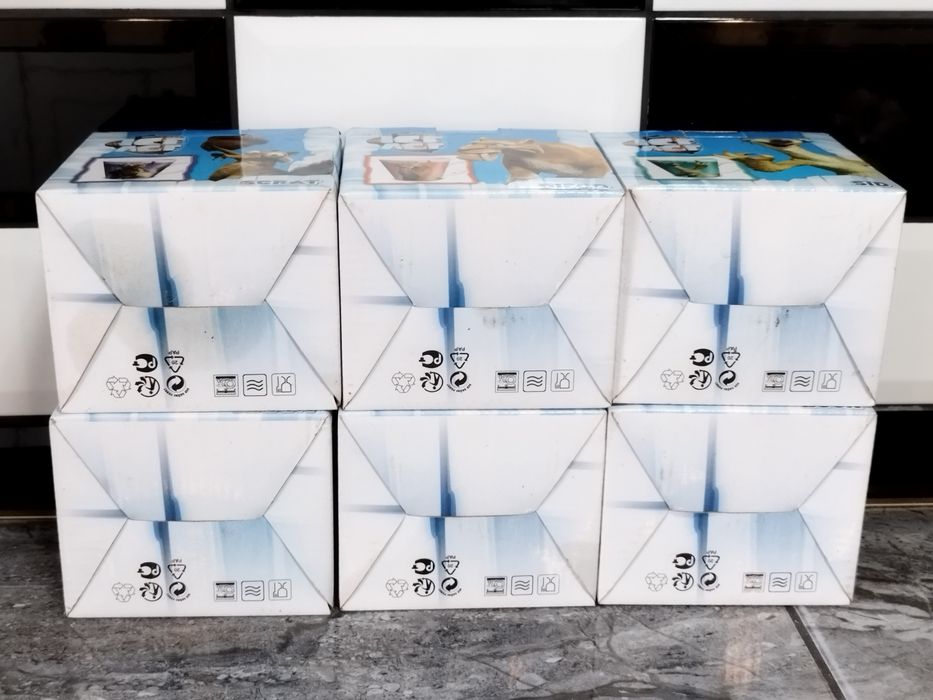 Kubek kolekcjonerski "Epoka Lodowcowa" / 2015 / Zestaw - 6 szt