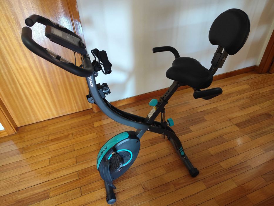 Bicicleta MERACH MR-S15 4-em-1 Dobrável – 16 Níveis de Resistência Magnética