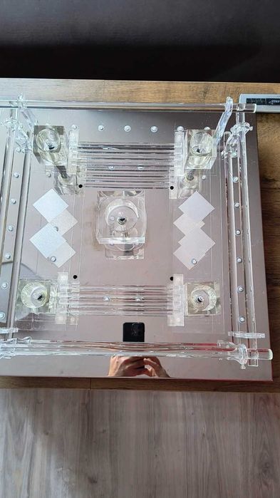 Lampa wisząca szklana