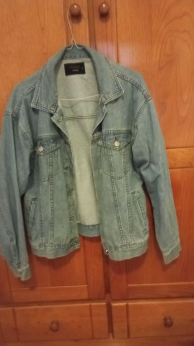 Casaco de ganga tamanho M