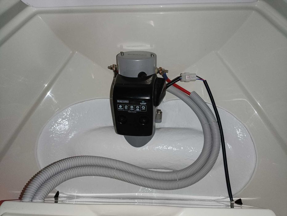 Ster strumieniowy montaż Sleipner Side Power motorówka żaglówka jacht