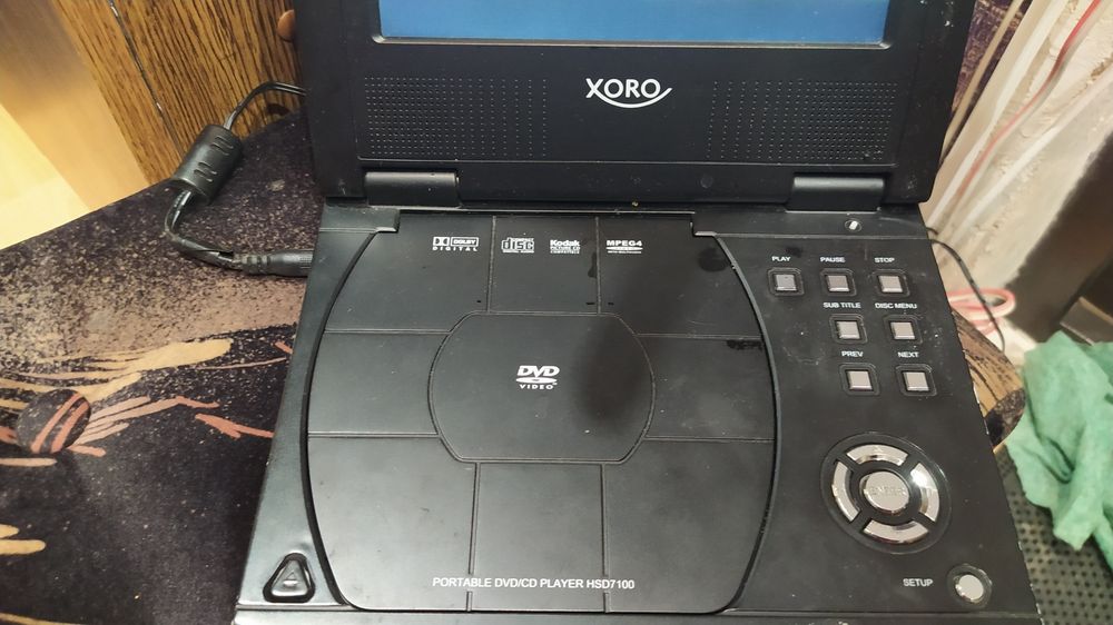 DVD 7 дюймов Xoro
