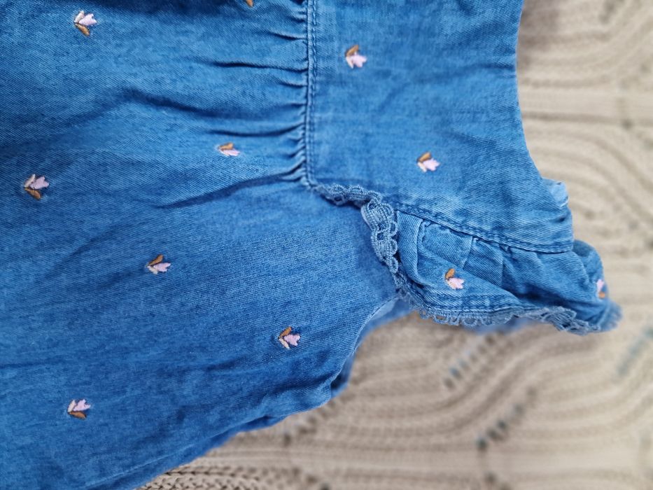 Komplet Zara 62 tunika sukienka bloomersy