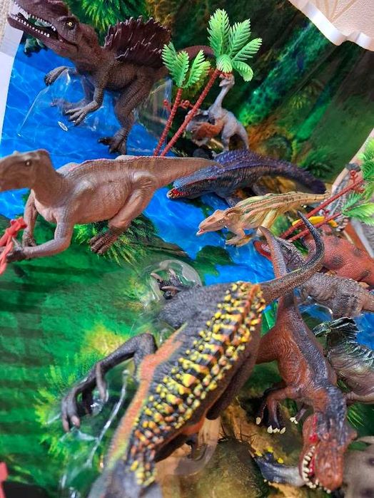 Парк Юрського періоду. Розвиваючий набір фігурок Динозаври