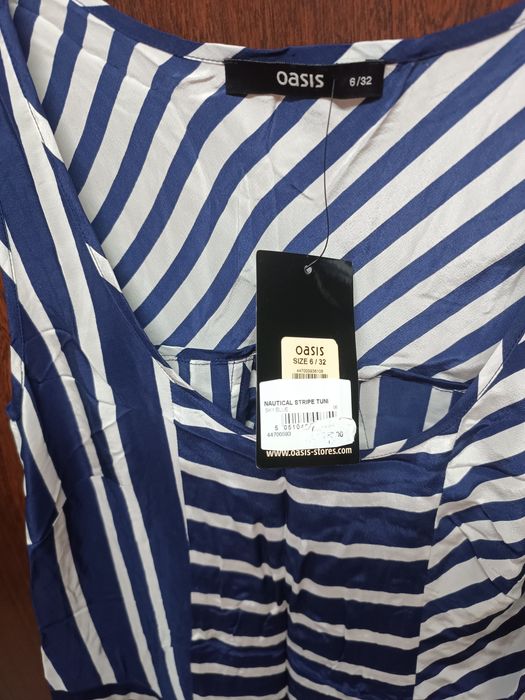 Oasis jedwabna sukienka r. 32