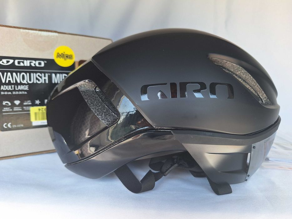 Kask rowerowy szosowy Giro Vanquish MIPS Black L 59-63cm