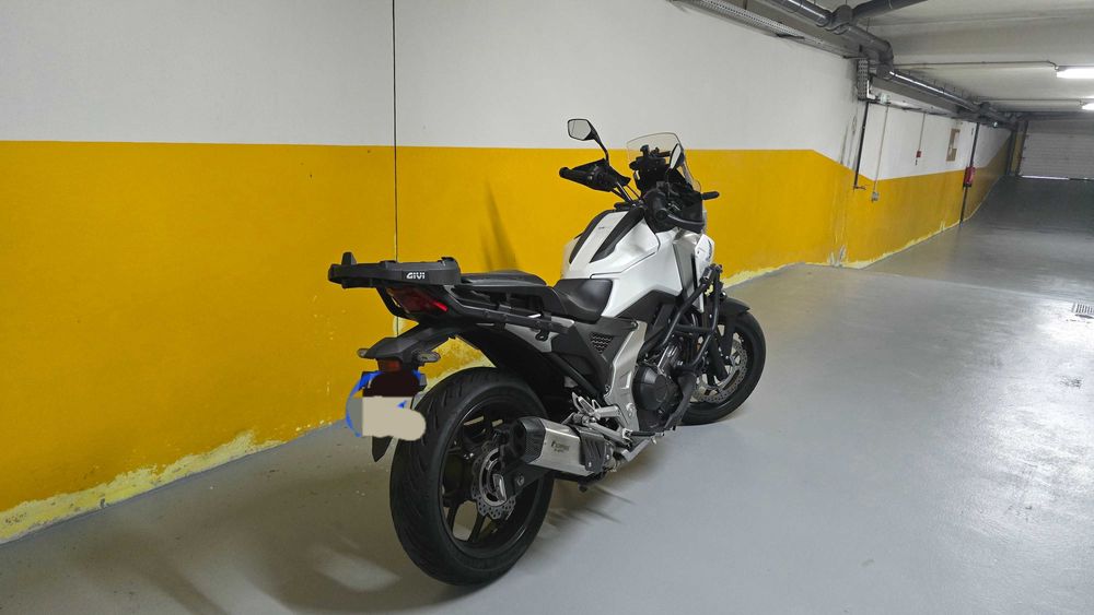 Honda nc 750x branca como nova