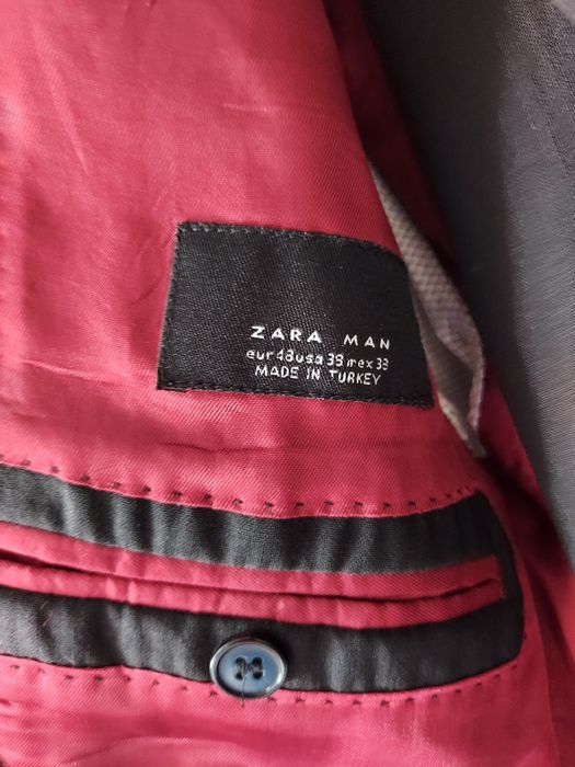 Garnitur męski Zara czarny