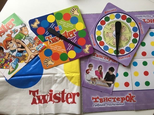 Игра Hasbro Gaming Твистер + Твистерок Гибкие пальчики