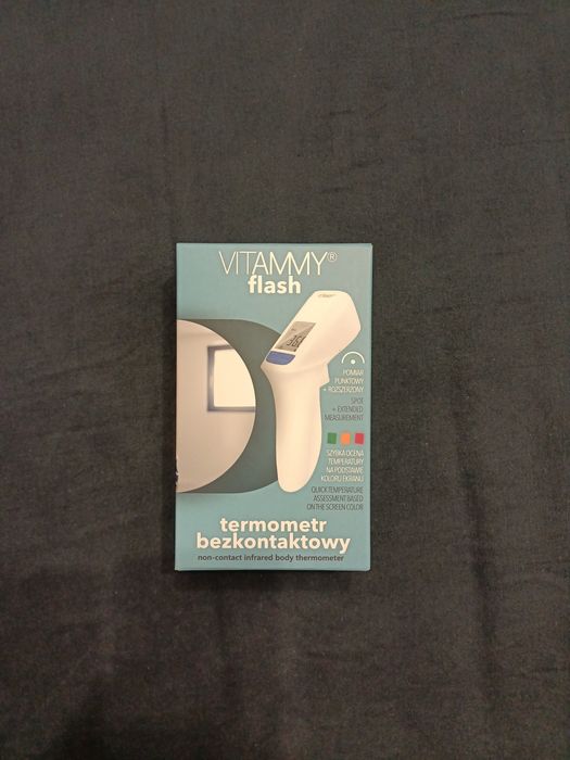 Termometr bezdotykowy Vitammy flash