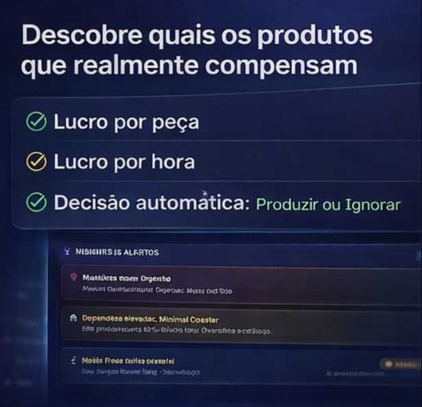 Descobre o que imprimir para ganhar dinheiro | Impressão 3D