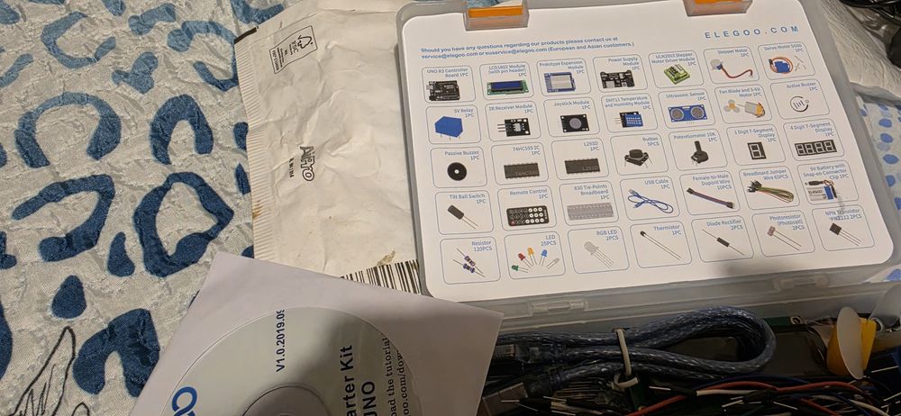 Uno R3 Elegoo starter Kit