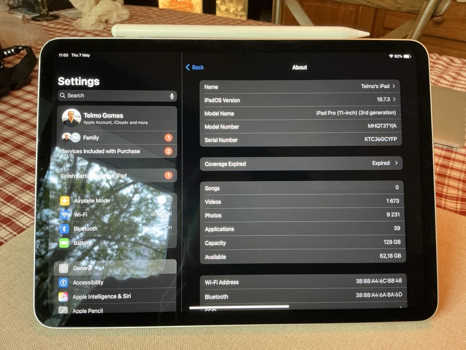 IPad Pro 11’ (3rd Gen)