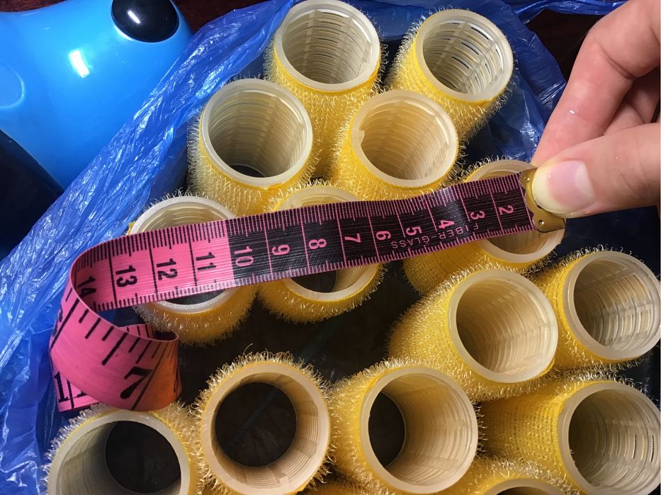 Бігуді Липучка 20 мм 16 шт / Бигуди Липучка