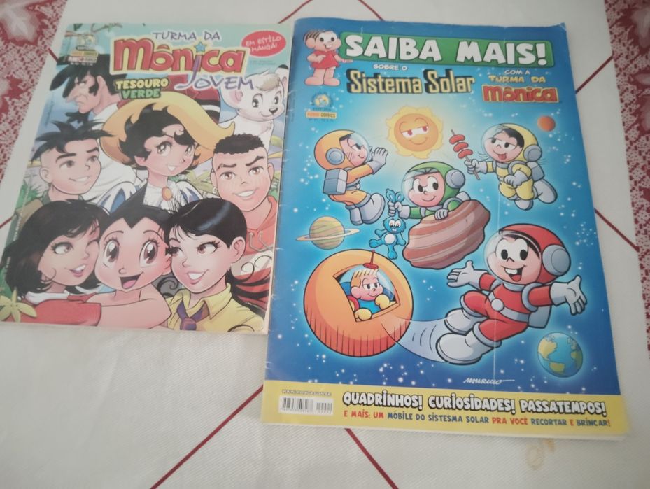 Revistas de Banda Desenhada Mônica Vintage